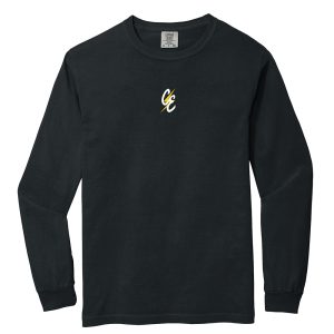 Comfort Colors® Embroidered "CE" LS Tee