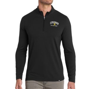TravisMathew Embroidered Logo Quarter Zip