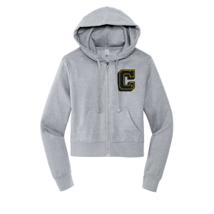 Women's Chenille Patch Full Zip