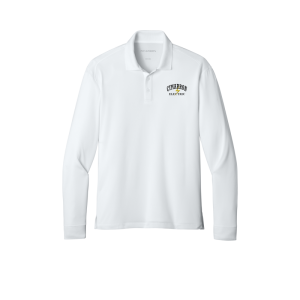 Port Authority®  Embroidered Cimarron Logo Long Sleeve Polo