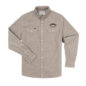 Poncho Embroidered Logo Mouflon LS Shirt