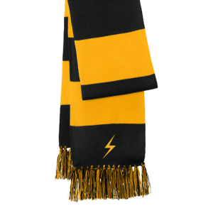 Embroidered Bolt Scarf